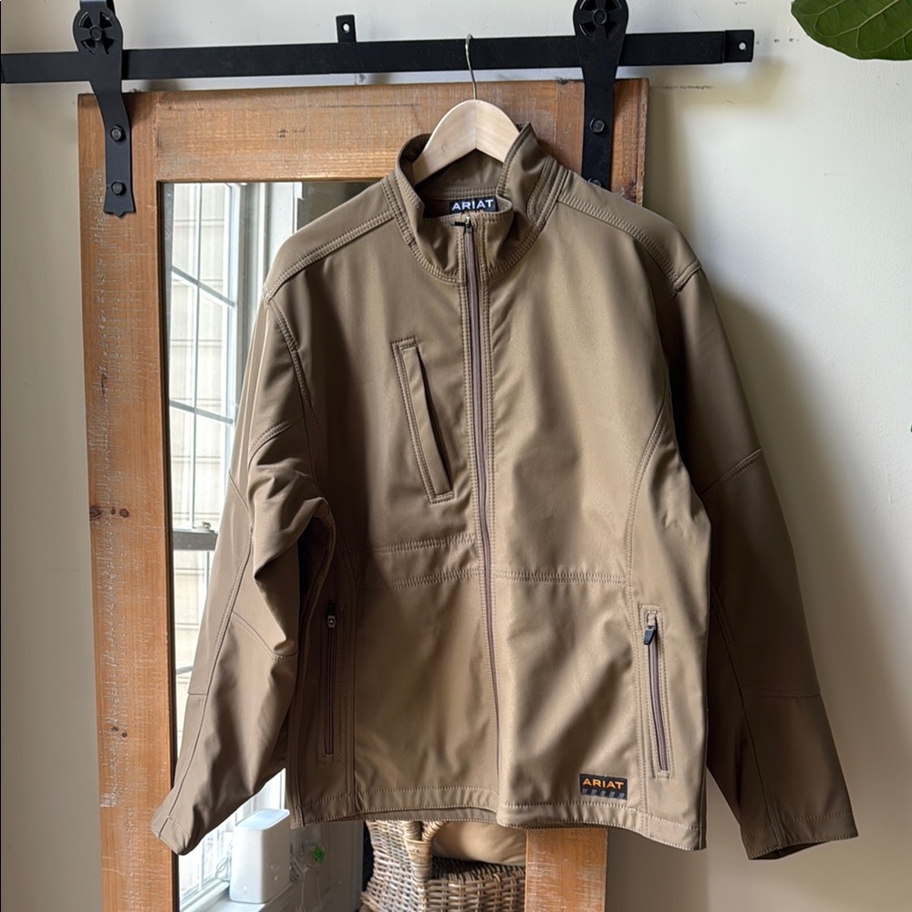 Ariat Rebar Stretch Canvas Soft Shell Jacket Size M